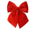 Kaemingk Weihnachtsbaumschleife Rot 24cm Bild 2