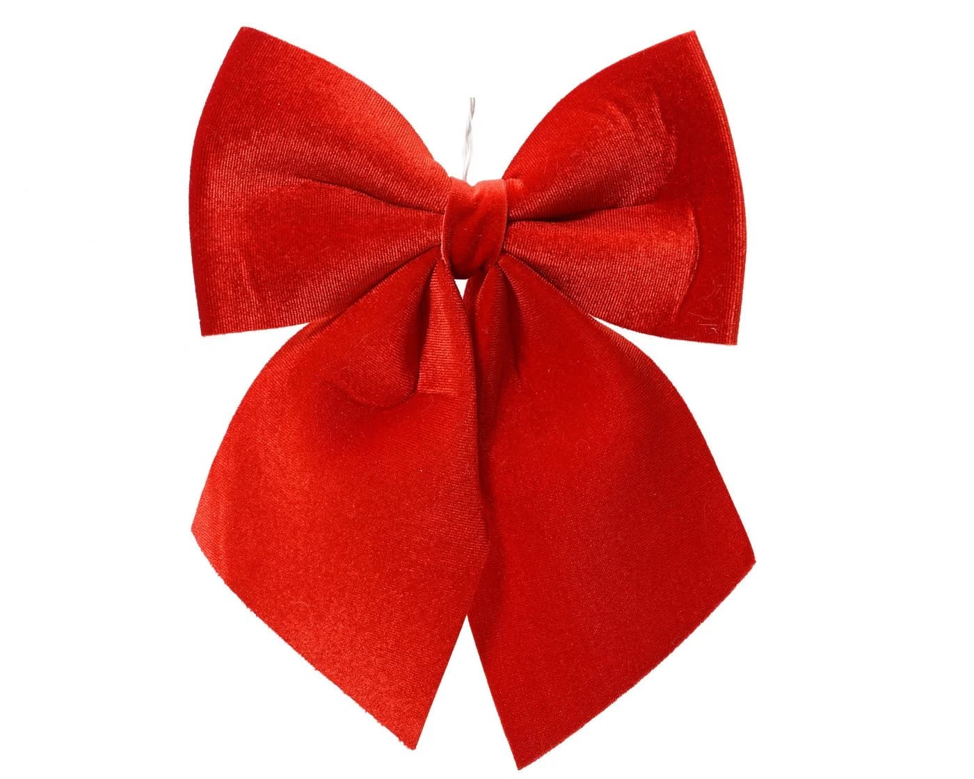 Kaemingk Weihnachtsbaumschleife Rot 24cm - Bild 2