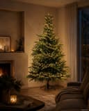 Lumineo LED-Lichterkette Cluster 3.000 LED 28 m Warm Weiß Klassisch Warm Bild 5
