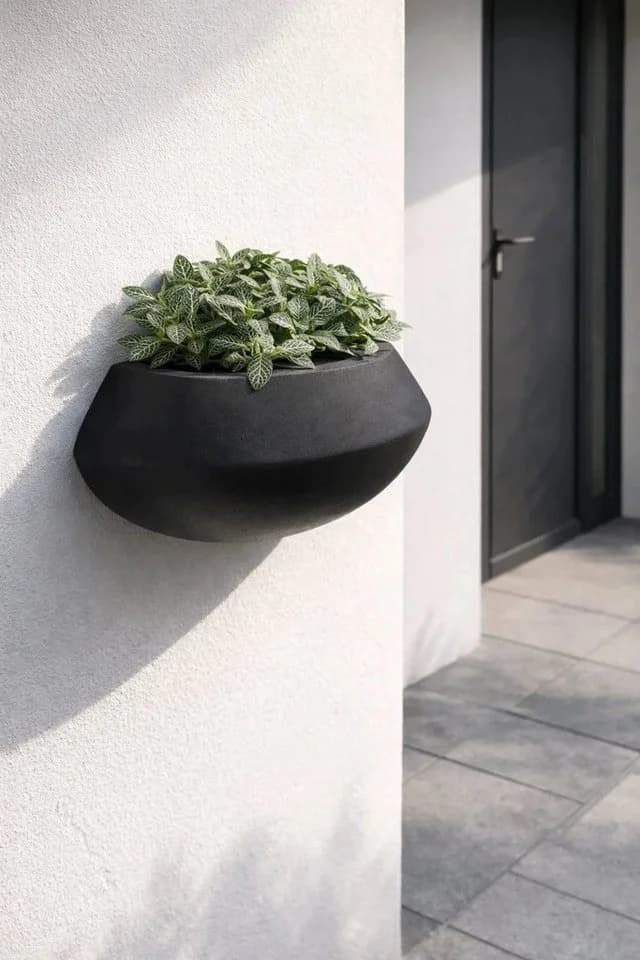 finestgreen Pflanzschale Hanging Wally Mini Tara Schwarz - Bild 2