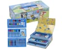 Bluey Farbkasten Malkoffer mit Wasserfarben & Stiften für Kinder Bild 2
