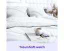 Wolkenfeld Kissenbezug Mako-Satin Baumwolle Kopfkissenbezug Premium Kissenbezug Bild 1