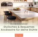 DYNMC you Sitzkissen Stuhl Schwarz Memory Schaumstoff Bild 3