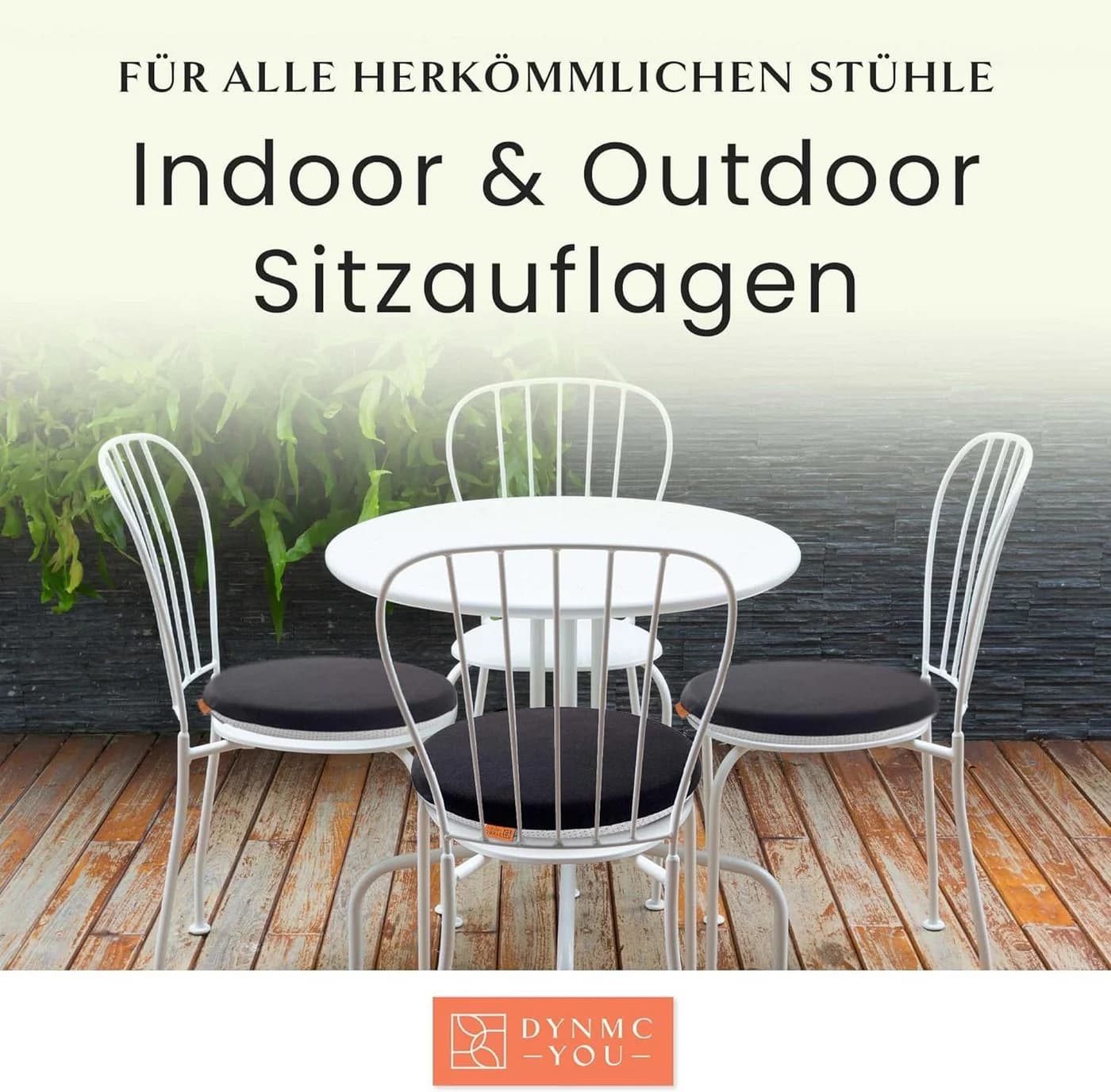 DYNMC you Sitzkissen Stuhl Schwarz Memory Schaumstoff - Bild 4