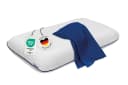 Casimum Nackenstützkissen COMFORT Memory Foam Blau Ergonomisch Bild 2