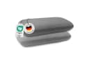 casimum Kissenbezug Comfort Grau 2 Stück 70x40 cm Bild 2