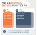 casimum Daunenbettdecke PREMIUM 90% Daunen 100% Baumwolle Weiss Bild 5