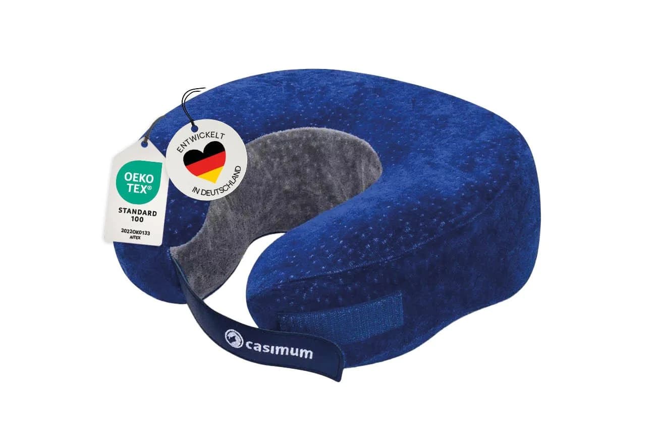 casimum Reisekissen Nackenhörnchen RELAX Memory Schaum - Bild 2