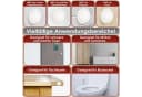 WEIDEBACH Türpuffer 12x Weiß Selbstklebend Wand Bild 1
