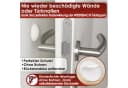WEIDEBACH Türpuffer 12x Weiß Selbstklebend Wand Bild 3