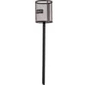 Lesli Living Schwedenfackelhalter TORCH Schwarz Stahl Bild 3