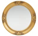 vidaXL Spiegel Wandspiegel im Barock-Stil 50 cm Golden Bild 2