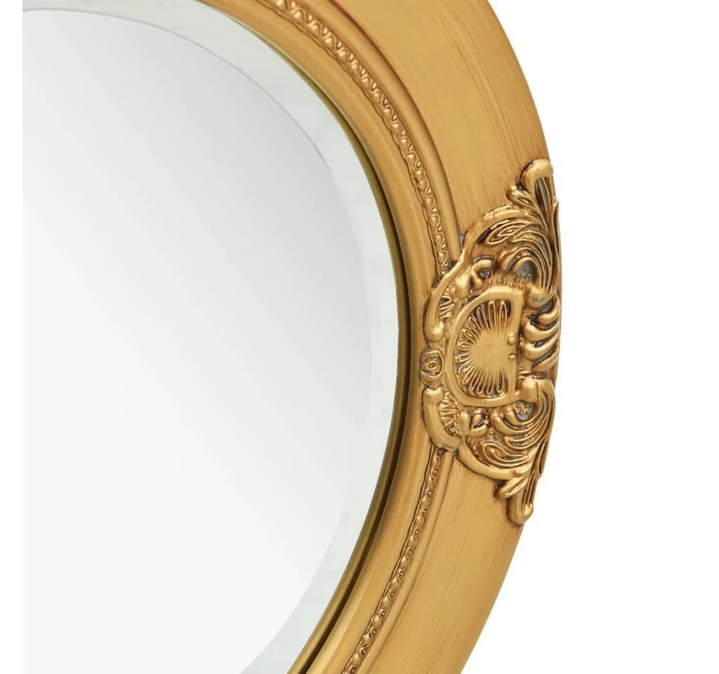 vidaXL Spiegel Wandspiegel im Barock-Stil 50 cm Golden - Bild 3