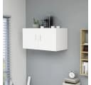 vidaXL Kommode Wandschrank Weiß Holzwerkstoff Bild 1