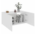 vidaXL Kommode Wandschrank Weiß Holzwerkstoff Bild 3