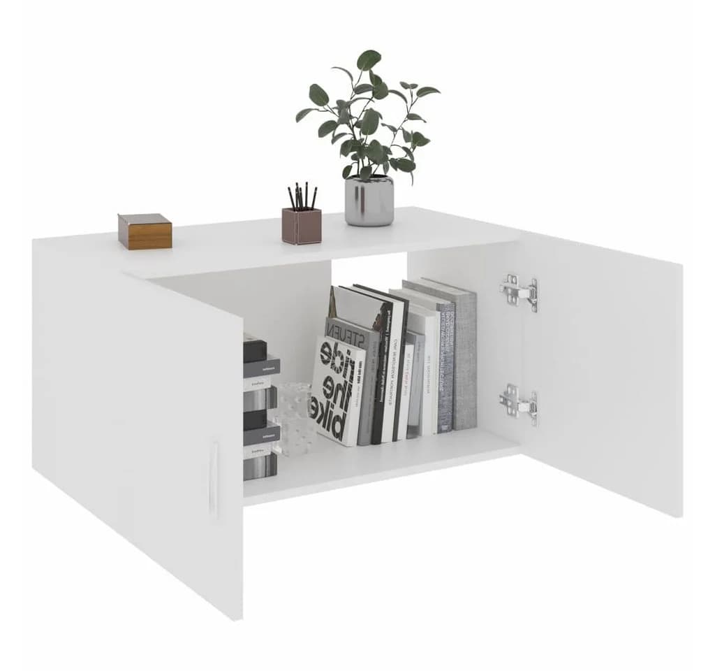 vidaXL Kommode Wandschrank Weiß Holzwerkstoff - Bild 3