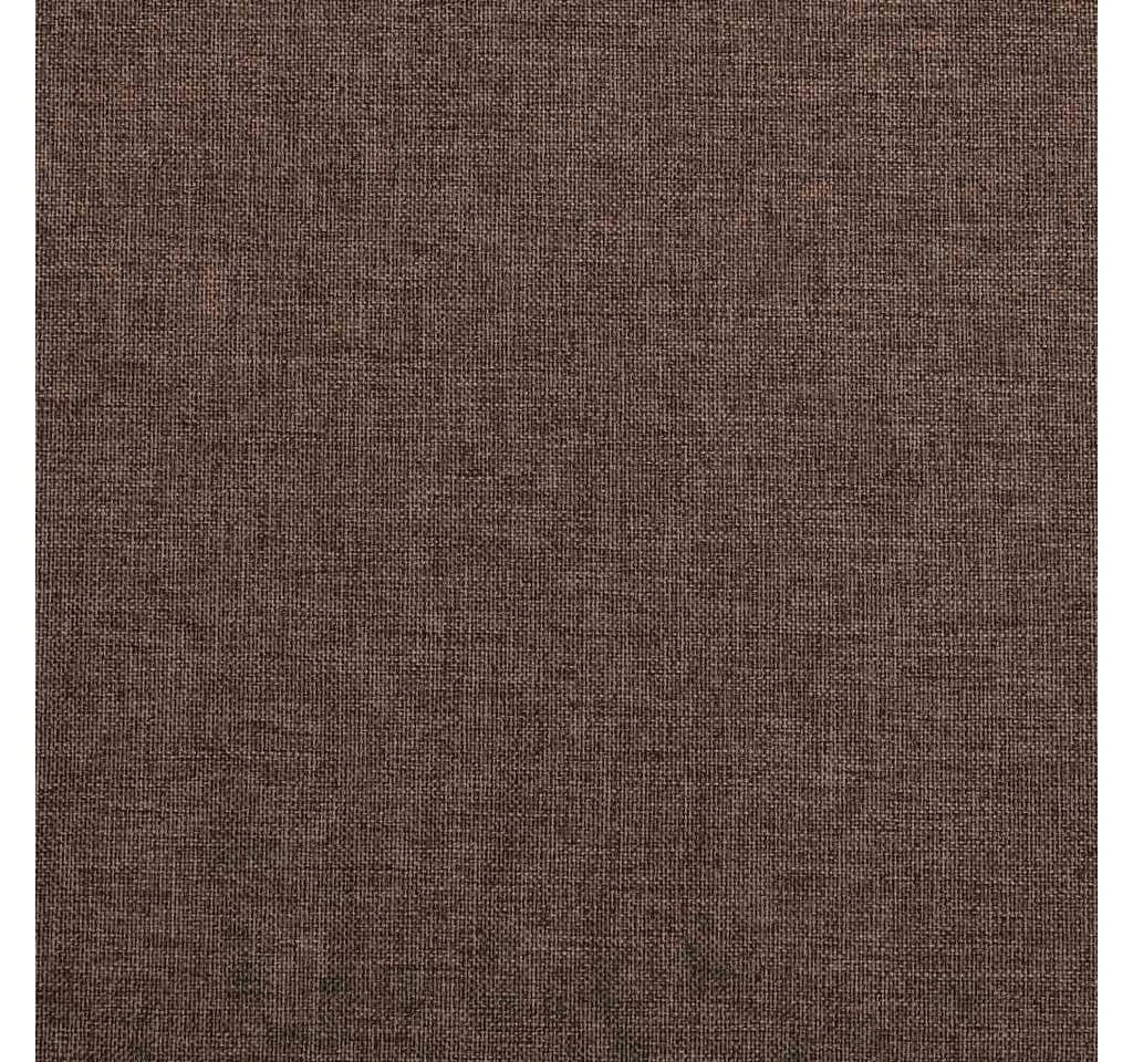 VidaXL Verdunkelungsvorhänge Leinenoptik 2 Stk. Taupe 140x245 cm - Bild 4