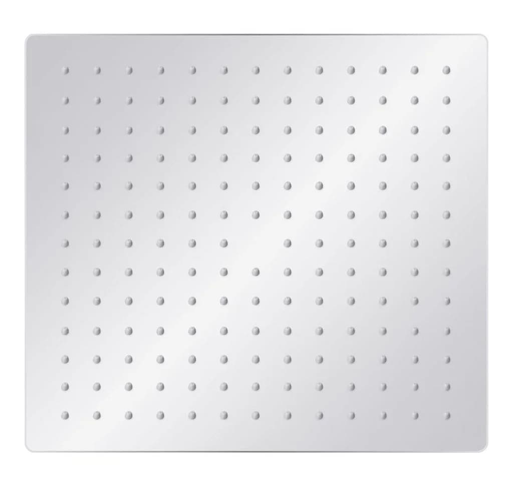 vidaXL Regenduschkopf Edelstahl 304 30x30 cm Quadrat