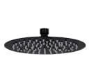 vidaXL Regenduschkopf 20 cm Schwarz Edelstahl mit Anti-Kalk-Düsen Bild 2