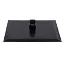 vidaXL Regenduschkopf Schwarz 20x20 cm Edelstahl Quadratisch Bild 4