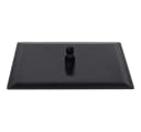 vidaXL Regenduschkopf Regenbrause Edelstahl 40x40 cm Quadrat Schwarz Bild 4