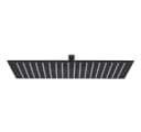 vidaXL Regenduschkopf Regenbrause Edelstahl 50x50 cm Quadrat Schwarz Bild 2