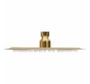 vidaXL Regenduschkopf 20 cm Rund Edelstahl Gold Bild 3