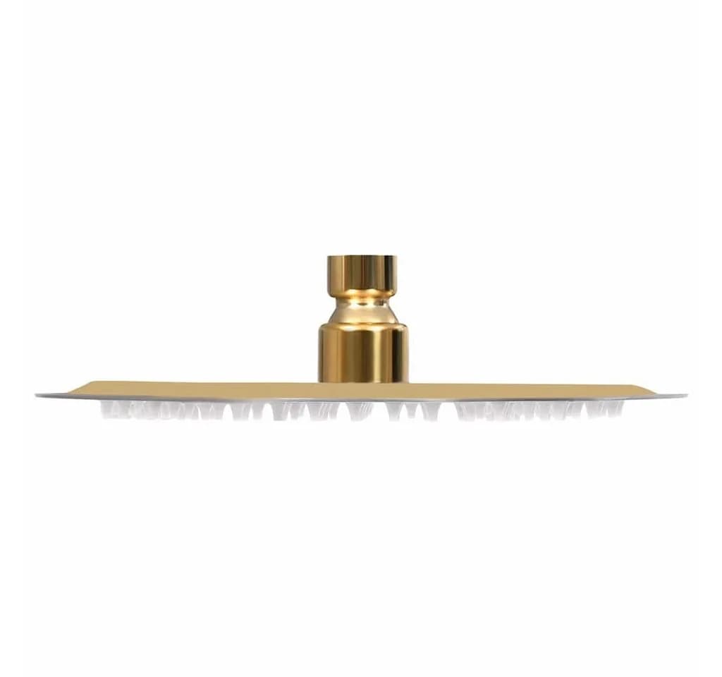vidaXL Regenduschkopf 20 cm Rund Edelstahl Gold - Bild 3
