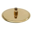vidaXL Regenduschkopf 20 cm Rund Edelstahl Gold Bild 4