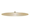 vidaXL Regenduschkopf 50 cm Gold Edelstahl Bild 2