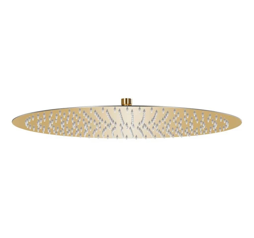 vidaXL Regenduschkopf 50 cm Gold Edelstahl - Bild 2
