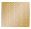 vidaXL Regenduschkopf 20x20 cm Quadrat Gold Edelstahl Bild 1