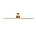 vidaXL Regenduschkopf 20x20 cm Quadrat Gold Edelstahl Bild 4