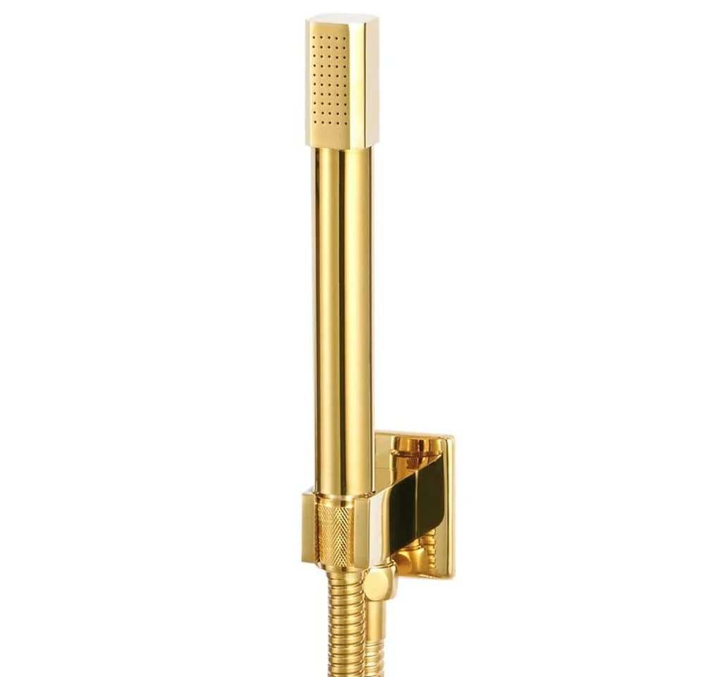 vidaXL Duschsystem Edelstahl 201 Gold Modern - Bild 4