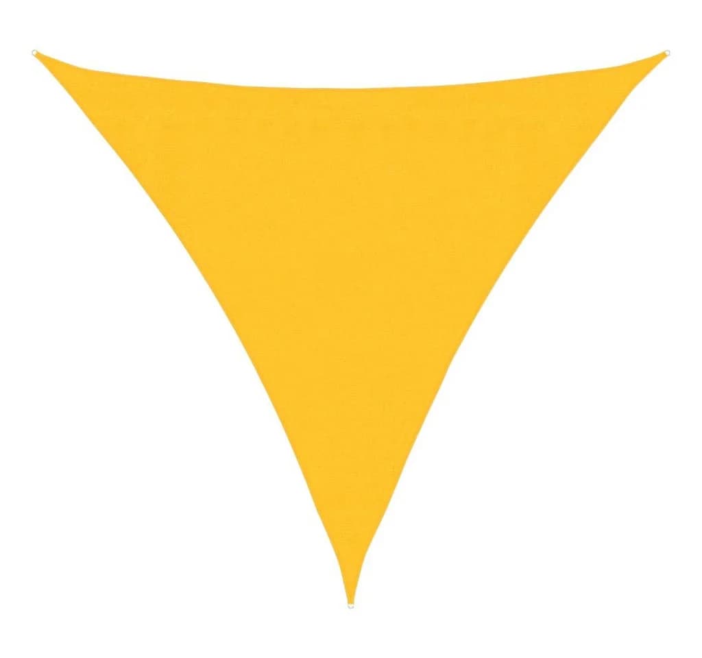 vidaXL Sonnensegel HDPE Gelb 3,6x3,6x3,6 m - Bild 2