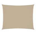 vidaXL Sonnensegel Rechteckig 3x6 m Beige Oxford-Gewebe Bild 2