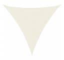 vidaXL Sonnensegel Dreieckig 6x6x6 m Creme Oxford-Gewebe Bild 2
