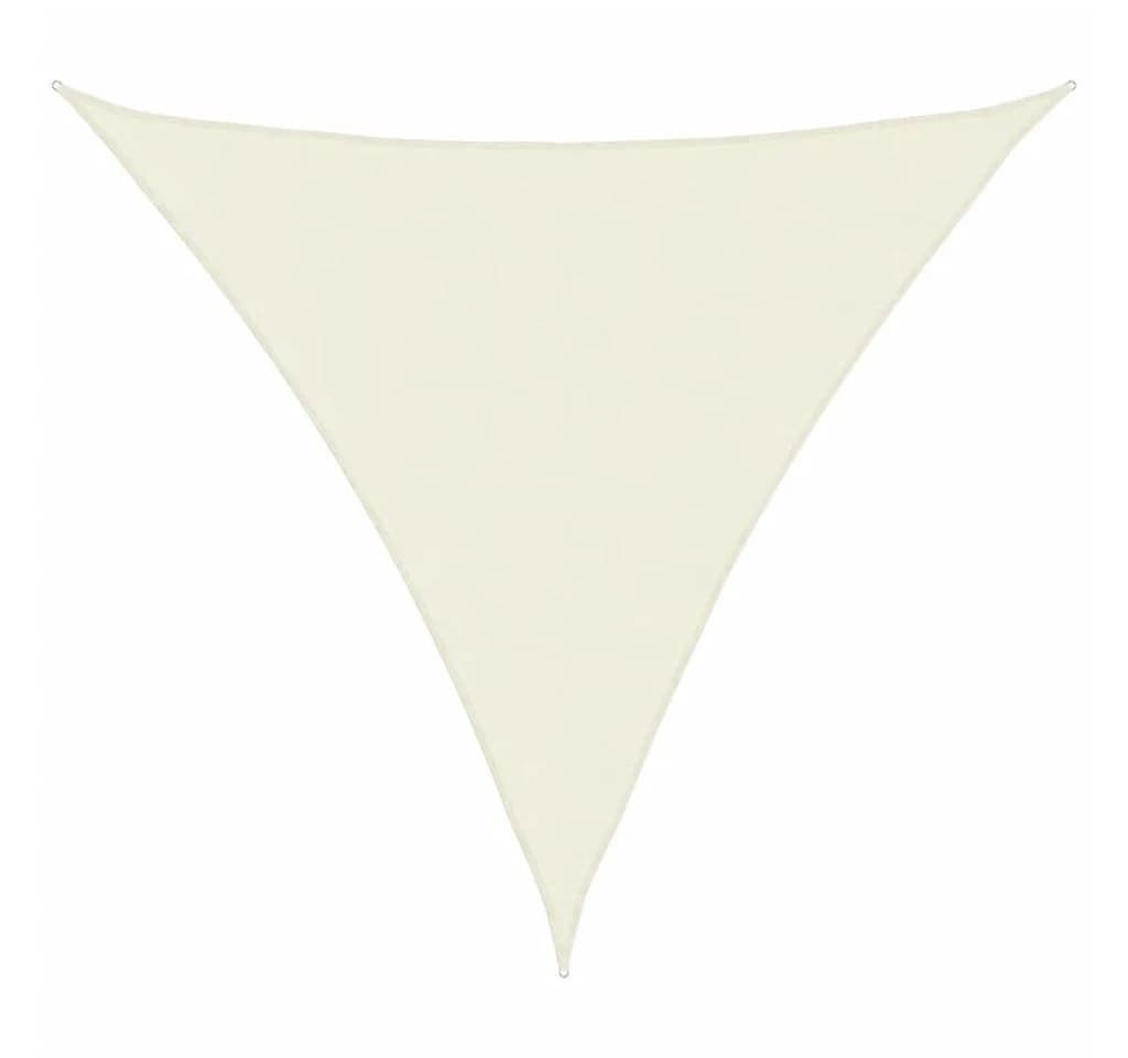 vidaXL Sonnensegel Dreieckig 6x6x6 m Creme Oxford-Gewebe - Bild 2