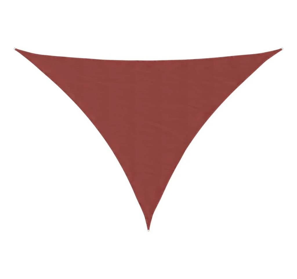 vidaXL Sonnensegel Dreieckig Terrakotta-Rot Oxford-Gewebe - Bild 2