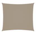 vidaXL Sonnensegel Rechteckig 2,5x3 m Taupe Oxford-Gewebe Bild 2