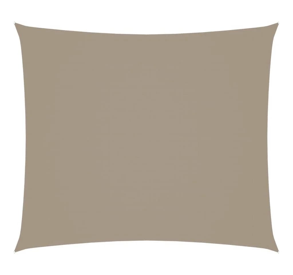 vidaXL Sonnensegel Rechteckig 2,5x3 m Taupe Oxford-Gewebe - Bild 2