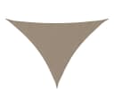 vidaXL Sonnensegel Dreieckig 3x3x4,24 m Taupe Oxford-Gewebe Bild 2