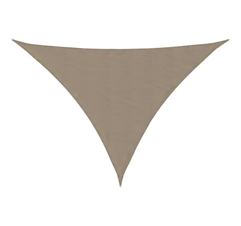 vidaXL Sonnensegel Dreieckig 3x3x4,24 m Taupe Oxford-Gewebe - Bild 2