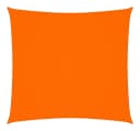 vidaXL Sonnensegel Quadratisch 2,5x2,5 m Orange PU-Gewebe Bild 2