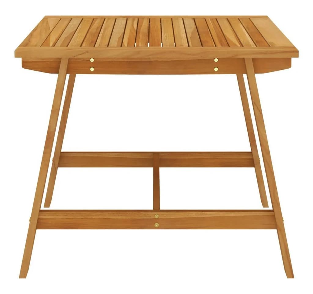 vidaXL Gartentisch Garten-Esstisch Massivholz 88x88x74 cm - Bild 3