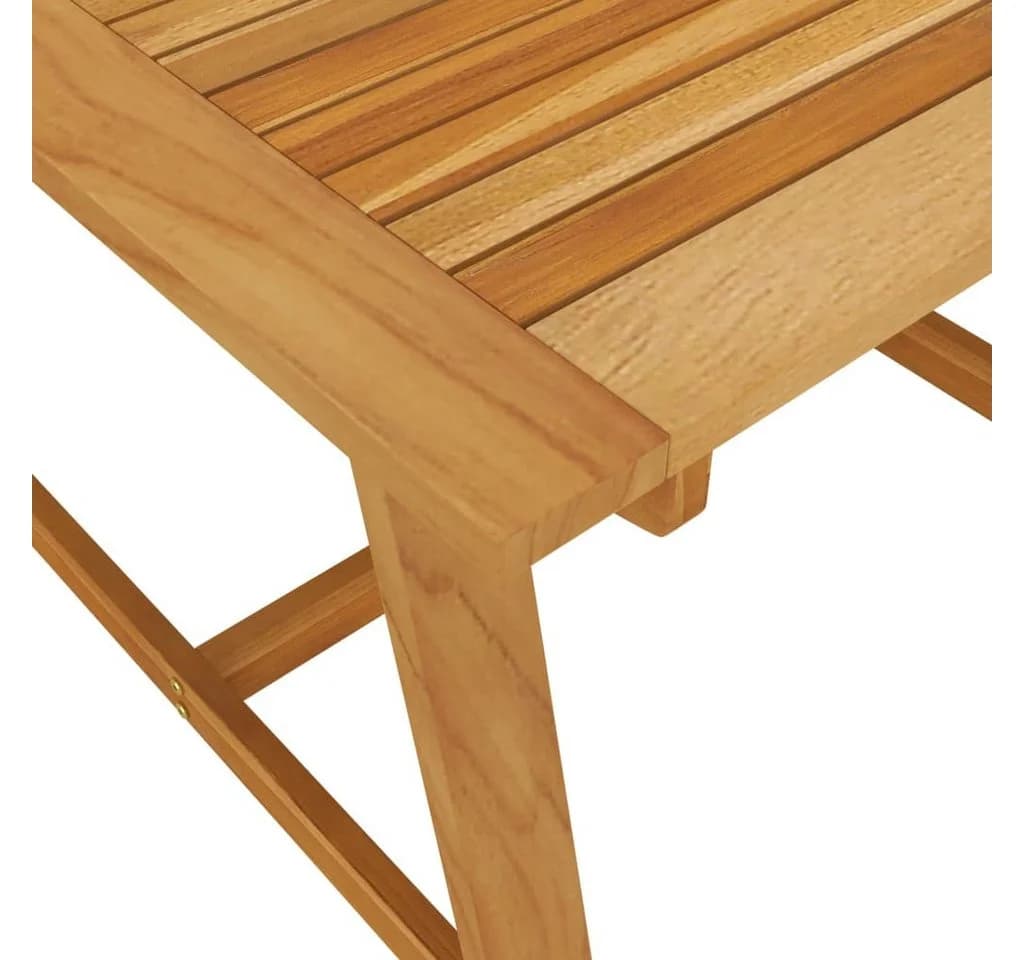 vidaXL Gartentisch Garten-Esstisch Massivholz 88x88x74 cm - Bild 5