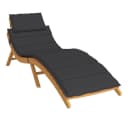 vidaXL Sitzauflage Schwarz Oxford-Gewebe Bild 3