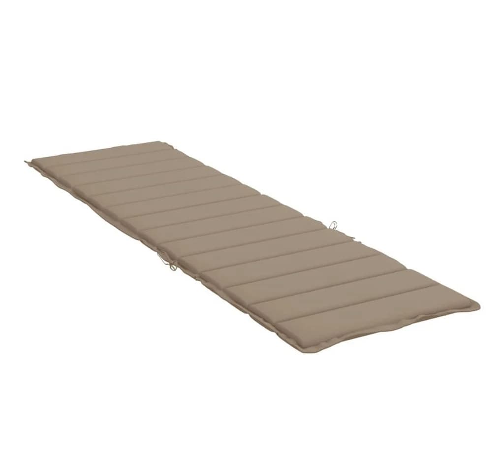 vidaXL Sitzauflage Taupe Oxford-Gewebe Wasserabweisend - Bild 4