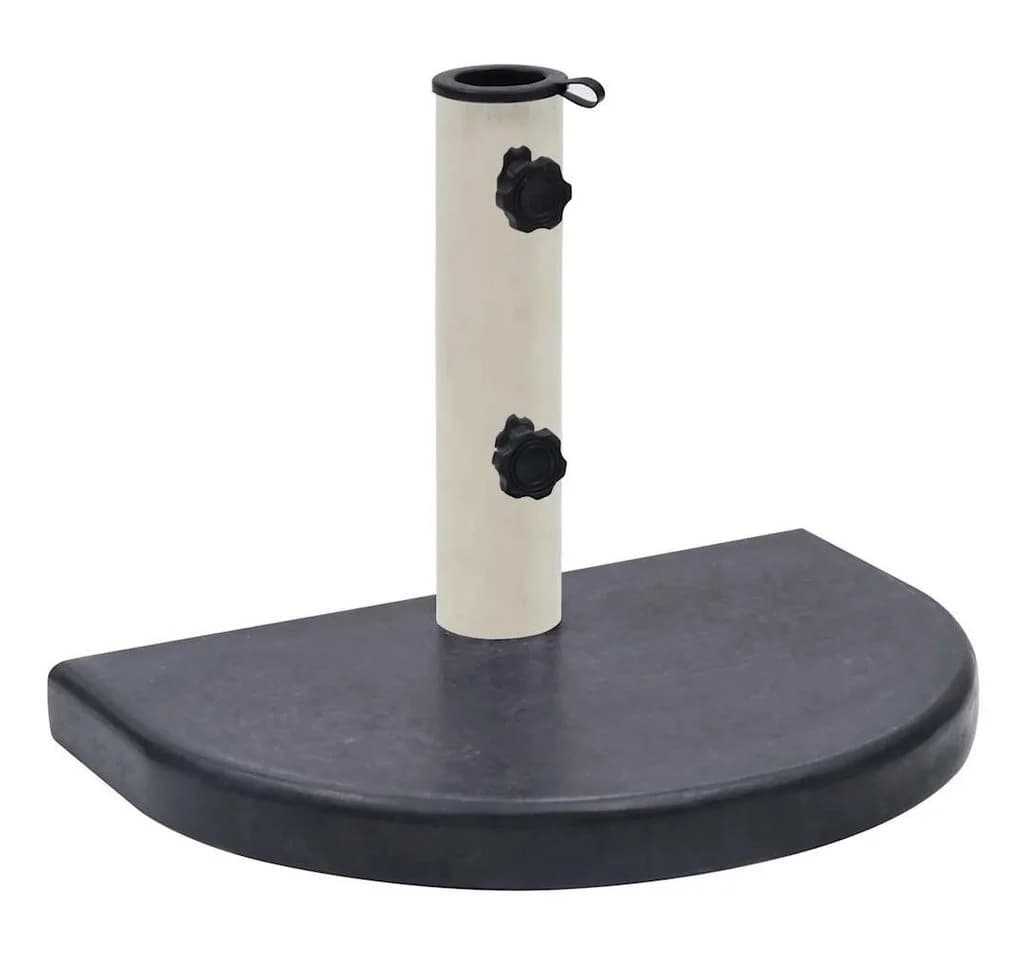 vidaXL Schirmständer Schwarz Granit Edelstahl - Bild 2