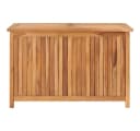 vidaXL Gartenbox aus massivem Teakholz mit wasserfestem Beutel Bild 2